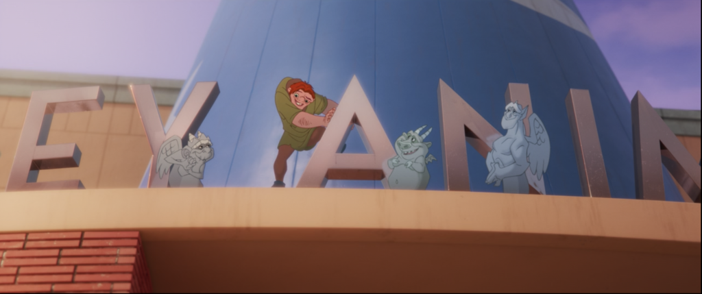 Quasimodo with the Gargoyles, Disney short, Once Upon a Studio