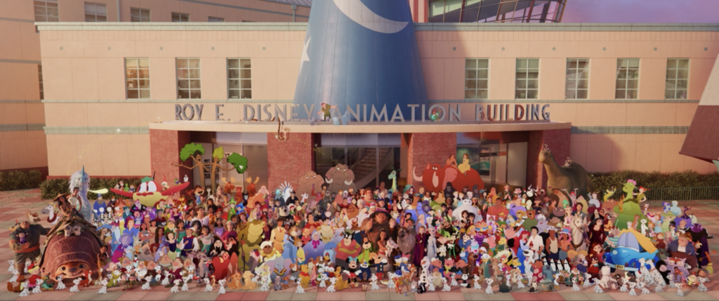 Final Group Shot, Disney short, Once Upon a Studio
