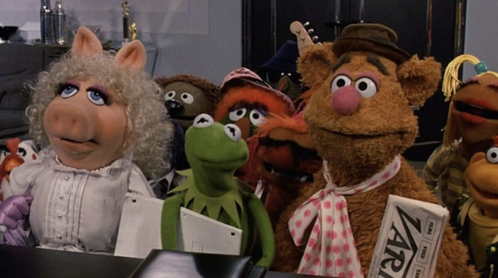 The Muppets pitching Broadway show, Muppets Take Manhattan, 1984