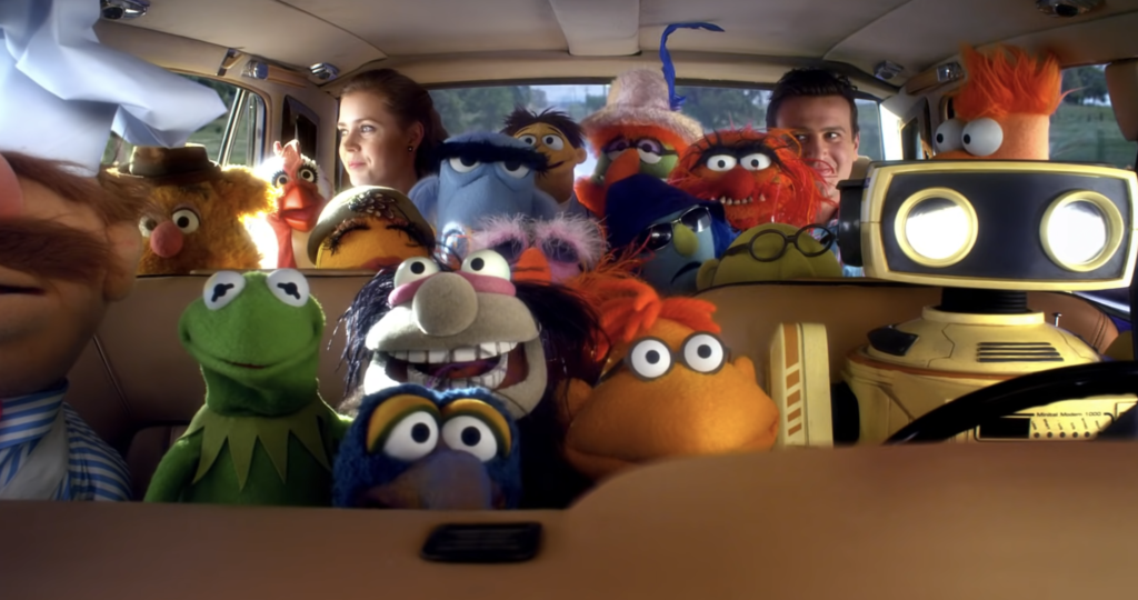 The Muppets and new friends on a epic road trip, The Muppets, 2011