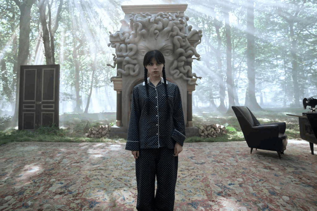 Jenna Ortega as Wednesday Addams (Netflix Series Season 2 2025, Season 2, Episode 5)