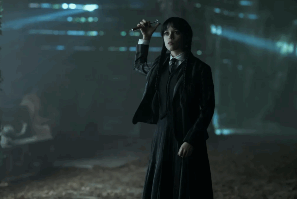 Jenna Ortega as Wednesday Addams (Netflix Series Season 2 2025, Season 2, Episode 5)