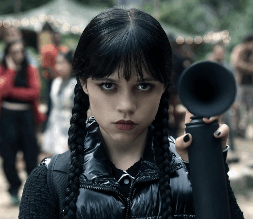 Jenna Ortega as Wednesday Addams (Netflix Series Season 2 2025, Season 2, Episode 3)