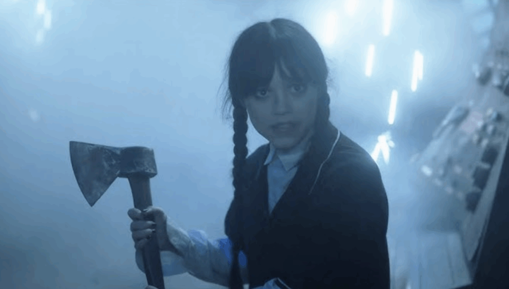 Jenna Ortega as Wednesday Addams (Netflix Series Season 2 2025, Season 2, Episode 8)