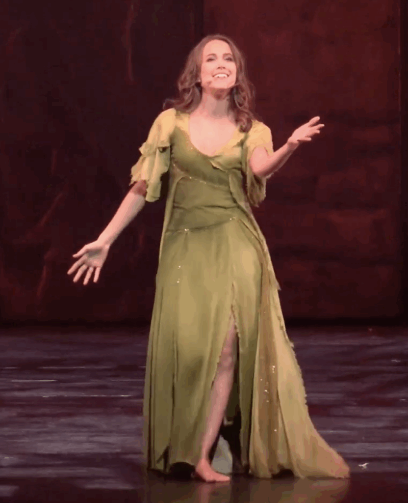Alyzee Lalande as Esmeralda, 2025 Notre Dame de Paris Fen World Tour Cast, 25th anniversary Cast