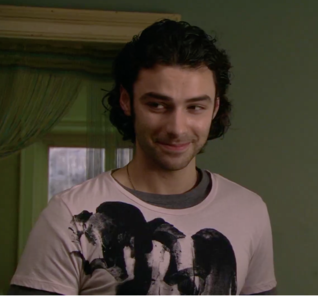 Aidan Turner as John Mitchell British version of Being Human
