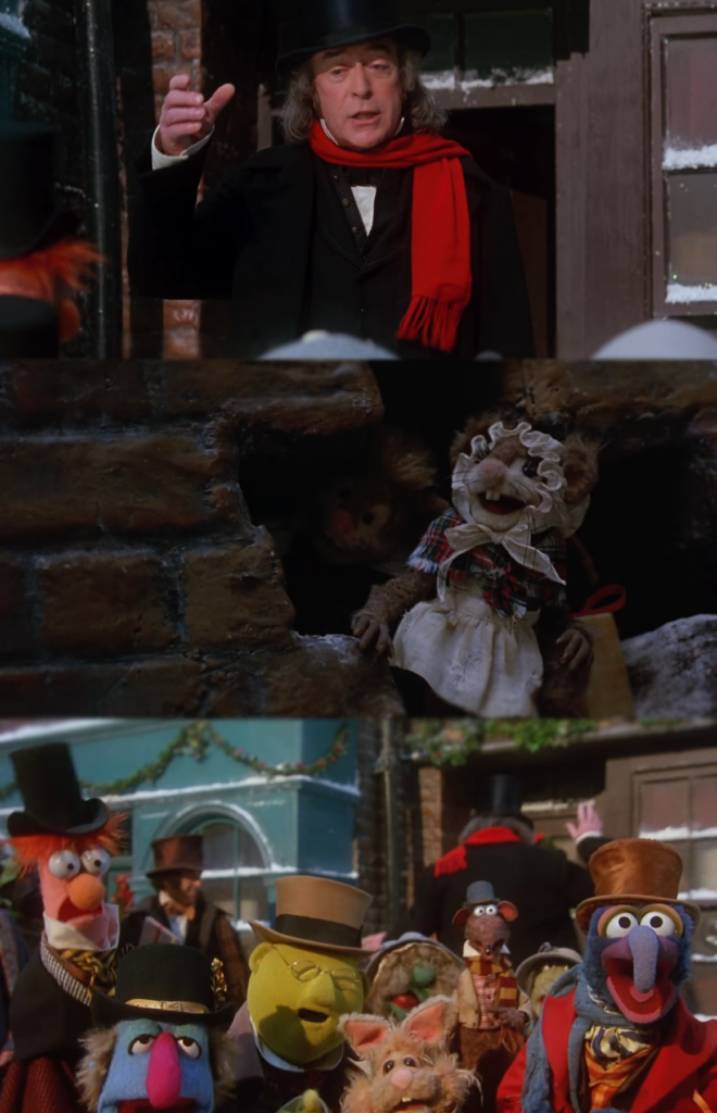 Thankful Heart performed Michael Caine as Ebenezer Scrooge and the Cast, The Muppet Christmas Carol (1992)