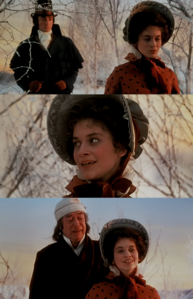 When Love is Gone performed Meredith Braun as Belle with Raymond Coulthard & Michael Caine as Ebenezer Scrooge, The Muppet Christmas Carol (1992)