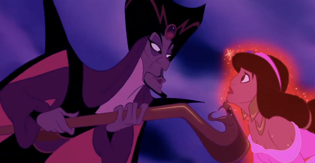 Jafar's Villain Prince Ali (Repirse) from Aladdin mocks Aladdin