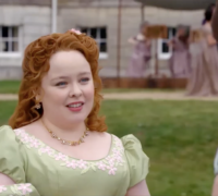 Nicola Coughlan as Penelope Featherington, Season 2 "Bridgerton" (2020-2022), Best Costumes, Gowns, Dresses, and Outfits