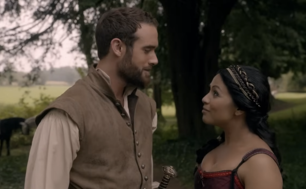 Galavant (Joshua Sasse) and Isabella (Karen David) sing "Maybe You’re Not the worst thing ever" Best Love Songs from ABC's Galavant