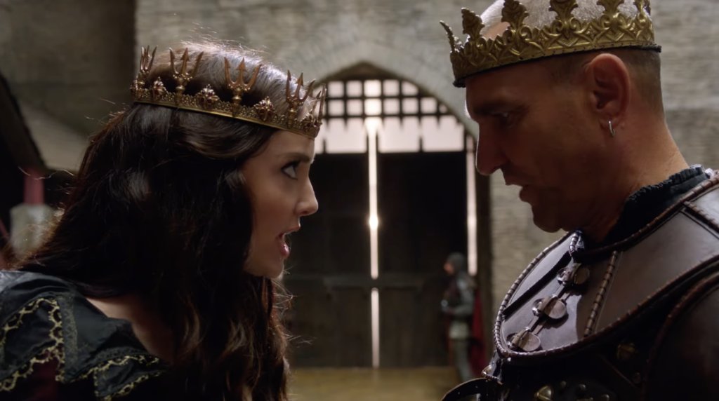 Madalena (Mallory Jansen,) and Gareth (Vinnie Jones) sing "Let's Agree to Disagree" Best Love Songs from ABC Galavant