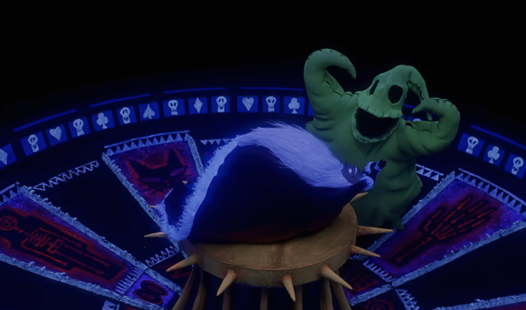 The Villain Song of The Nightmare before Christmas (1993 Touchstone pictures) is Oogie Boogie's Song,