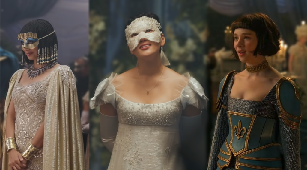Ranking the Costumes Masquerade Ball “Bridgerton” Season 4