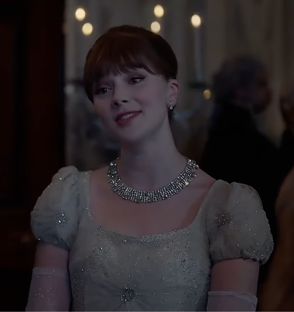 Claudia Jessie as Eloise Bridgerton, Season 3 "Bridgerton" (2020-2024), Best Costumes, Gowns, Dresses, and Outfits, Full Moon Ball Gown