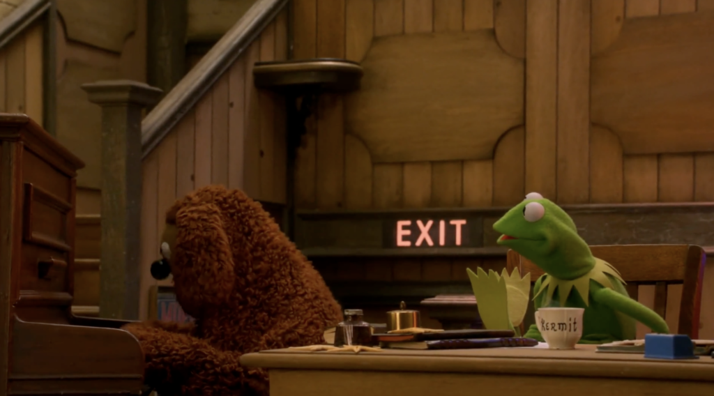 Kermit & Rolf backstage "The Muppet Show" Special 2026