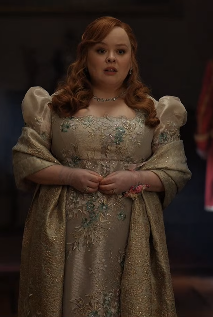 Nicola Coughlan as Penelope Bridgerton, Season 4 "Bridgerton" (2020-2026), Best Costumes, Gowns, Dresses, and Outfits, Penwood Ball Gown,