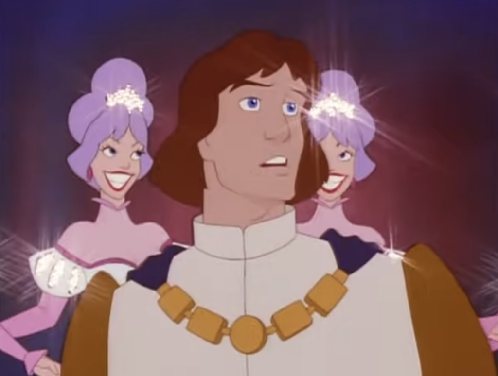 Ranking the Songs from "The Swan Princess" Derek with Princess Chorus Girls, "Princesses on Parade"