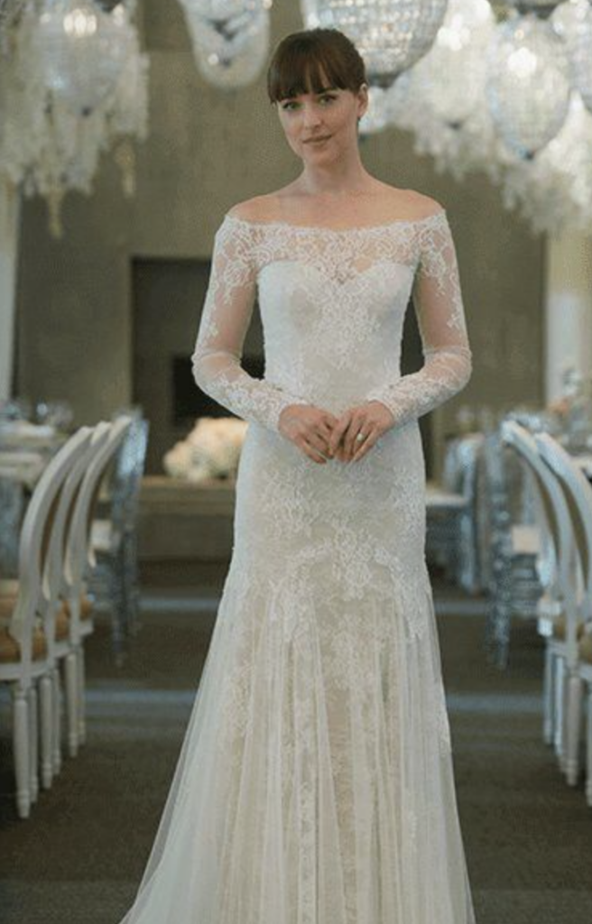 Anastasia, 50 Shades Freed (2018) Best Wedding Gowns from Modern Set Movies, Dresses, Outfits, Costumes