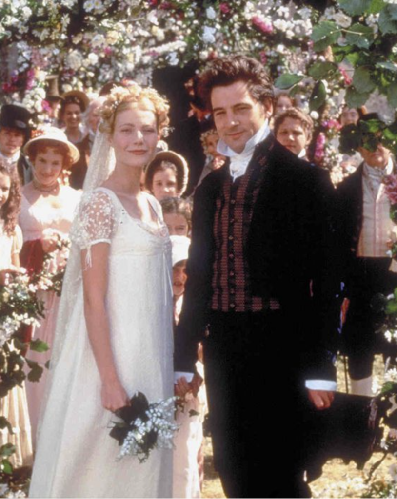 Emma, "Emma" (1996) Best Wedding Gowns from Period Piece Dramas Movies, Dresses, Outfits, Costumes