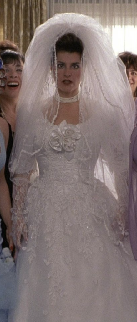 Toula, My Big Fat Greek Wedding (2002) Best Wedding Gowns from Modern Set Movies, Dresses, Outfits, Costumes
