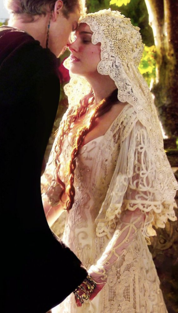 Padme Amidala, "Star Wars: Episode II – Attack of the Clones" (2002) Best Wedding Gowns Costumes, & Dresses from Fantasy/Sci-Fi Movies