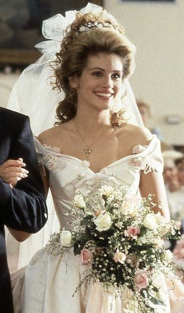 Shelby, Steel Magnolias (1989) Best Wedding Gowns from Modern Set Movies, Dresses, Outfits, Costumes