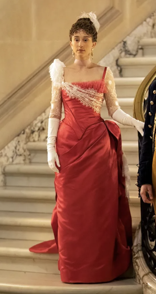 gilded age red dress Gilding Northeast Ohio: Fashion and Fortune 18701900  Massillon Museum