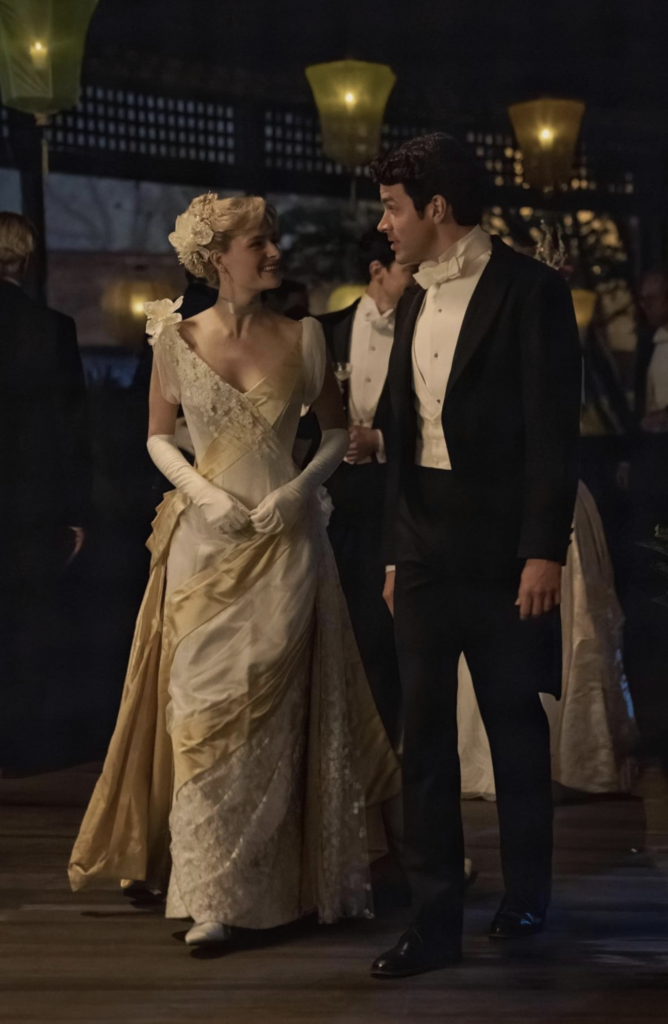 Louisa Jacobson as Marian Brook "The Gilded Age" Season 2 Ranking costumes, gowns, dresses and outfits, The Newport Ball Gown