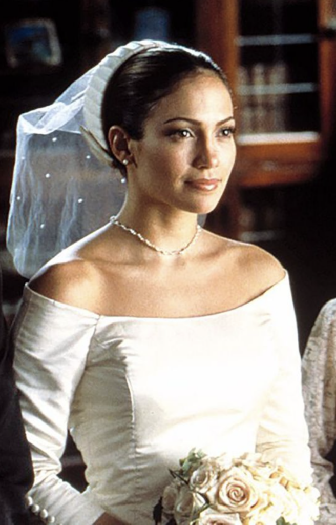 Mary, The Wedding Planner (2001) Best Wedding Gowns from Modern Set Movies, Dresses, Outfits, Costumes