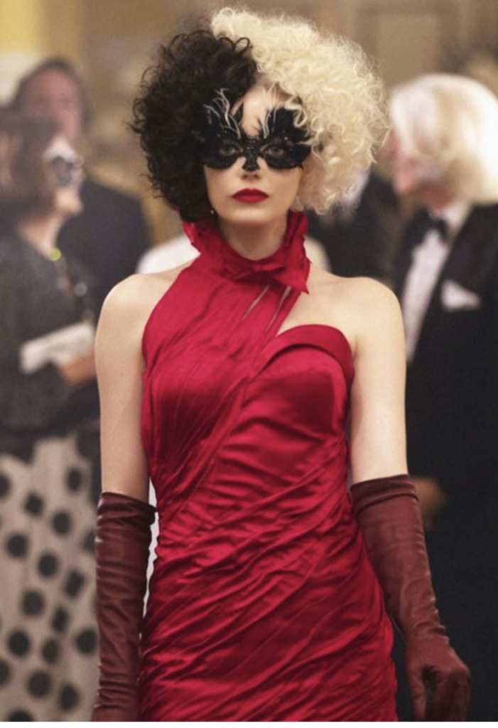 Cruella (2021) Best Red Costumes, Gowns, & Dresses from Period Piece Dramas Movies