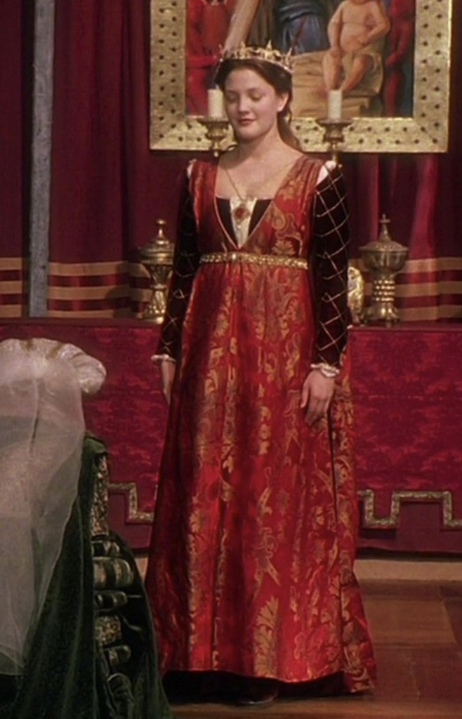 Danielle, Ever After (1998) Best Red Costumes, Gowns, & Dresses from Period Piece Dramas Movies