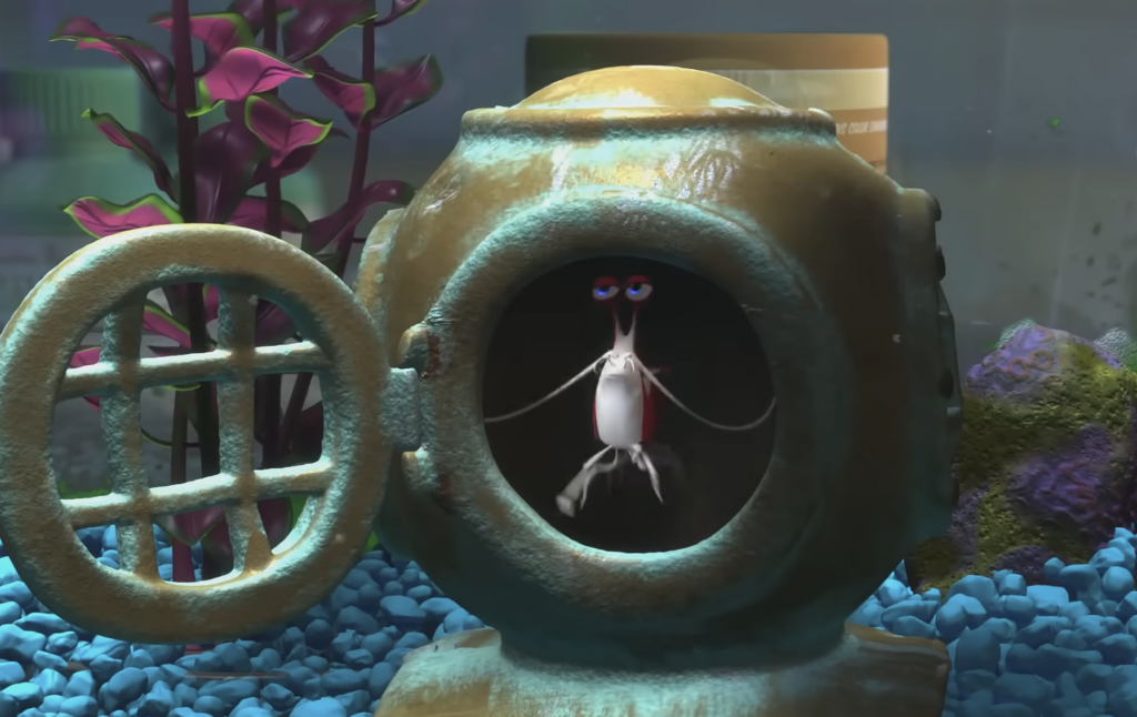 Jacques of The Fish Tank Gang Pixar "Finding Nemo" (2003) Movie Review