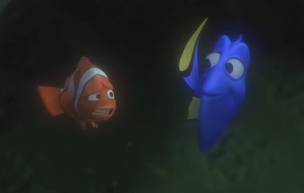 Marlin and Dory Pixar "Finding Nemo" (2003) Movie Review