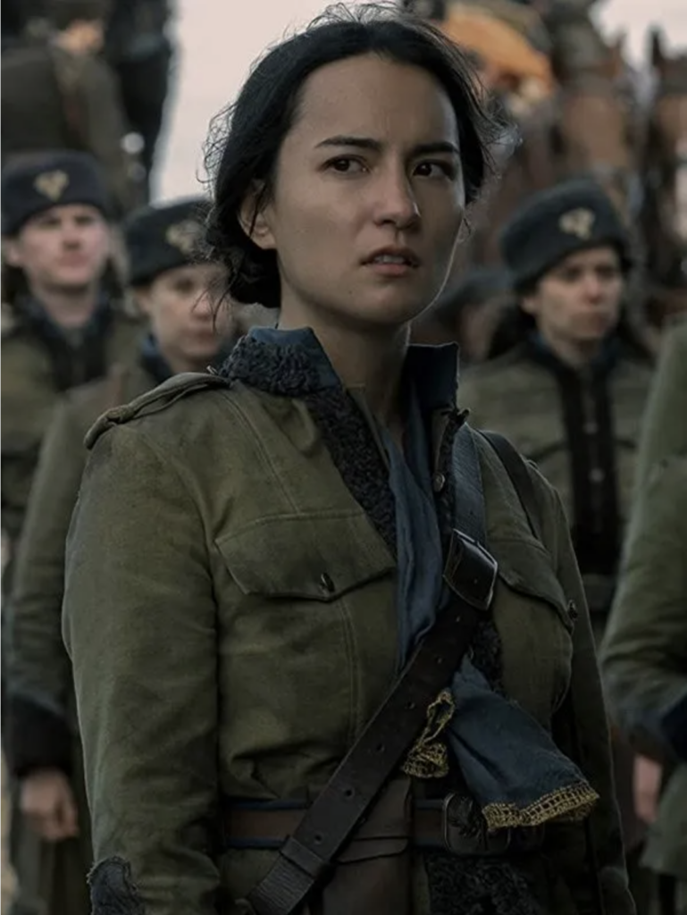 Jessie Mei Li as Alina Starkov’s 5 Best Costumes from Season 1 of “Shadow and Bone” Ranking costumes, gowns, dresses and outfits, First Army Uniform