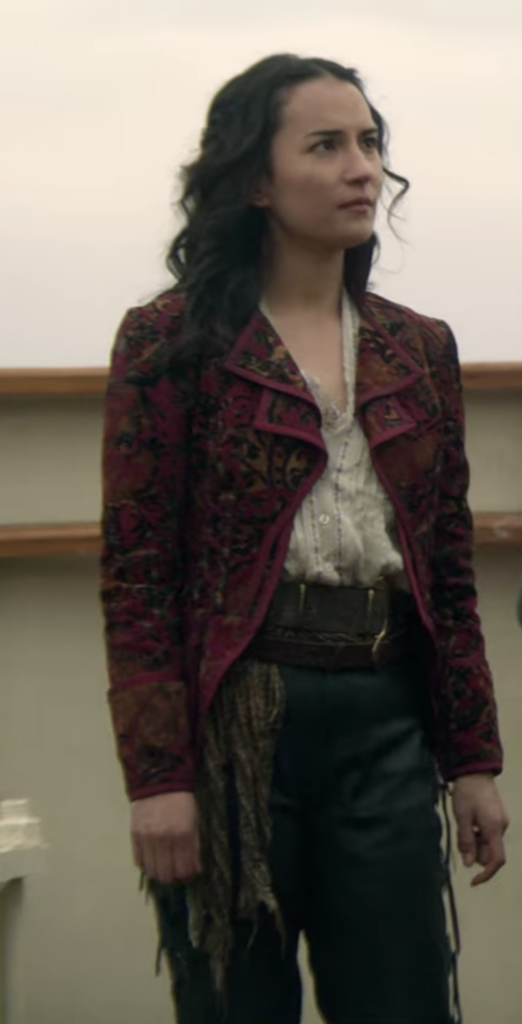 Jessie Mei Li as Alina Starkov’s 5 Best Costumes from Season 2 of “Shadow and Bone” Ranking costumes, gowns, dresses and outfits, Pirate Outfit