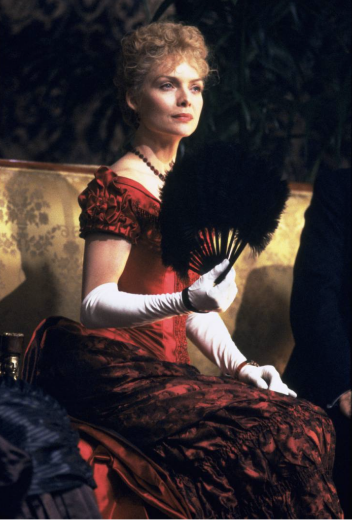 Ellen, The Age of Innocence (1993) Best Red Costumes, Gowns, & Dresses from Period Piece Dramas Movies