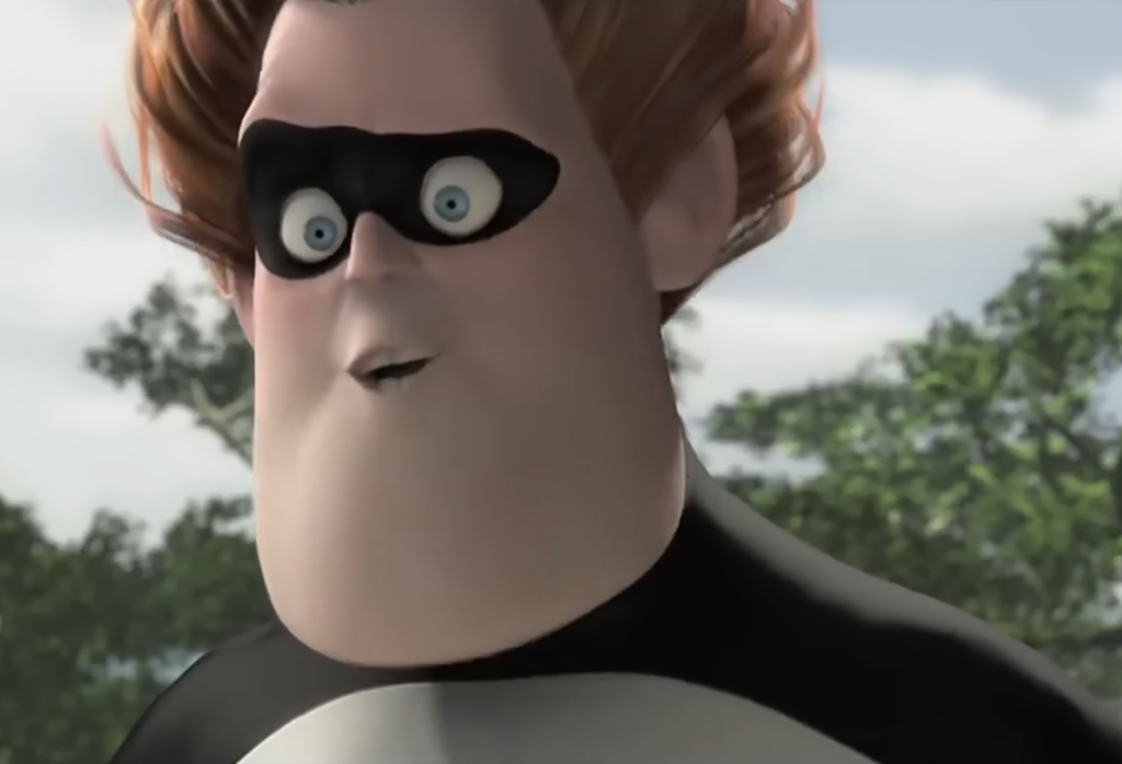 Syndrome, Pixar "The Incredibles" (2004) Movie Review