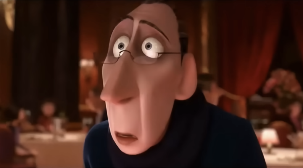 Anton Ego "Ratatouille" Pixar Movie Review