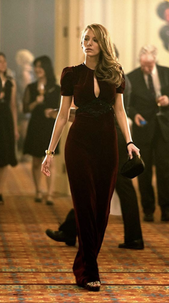 Blake Lively as Adaline from The Age of Adeline (2015) Best Burgundy & Dark Red Costumes, Gowns, & Dresses from Modern Set Movies