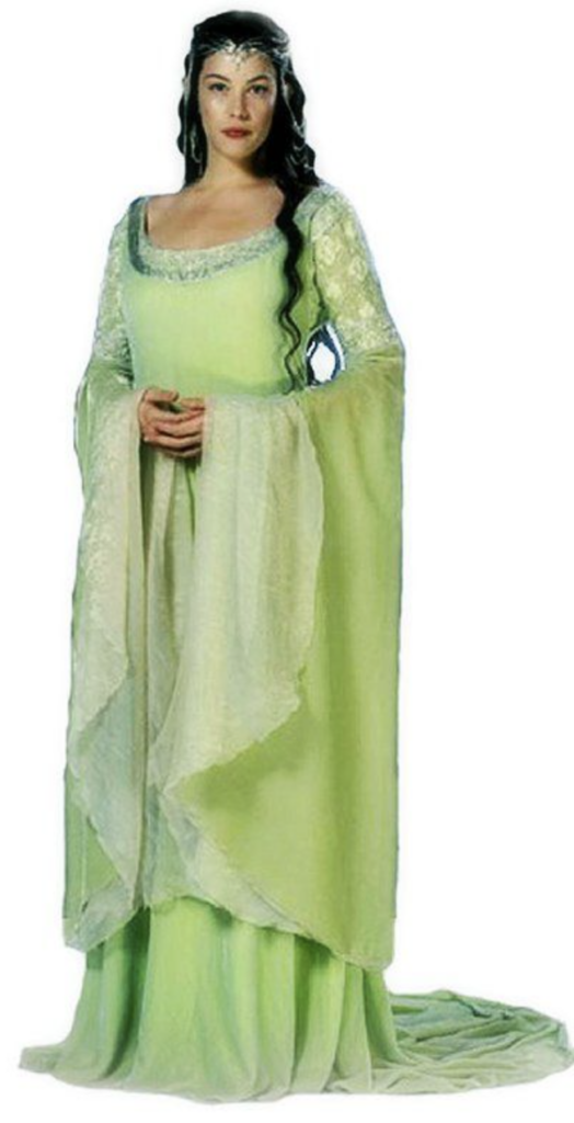 Liv Tyler as Arwen in "The Lord of the Rings: Return of the King" (2003) Best Green Costume, Gowns, & Dresses from Fantasy & Sci-fi Movies