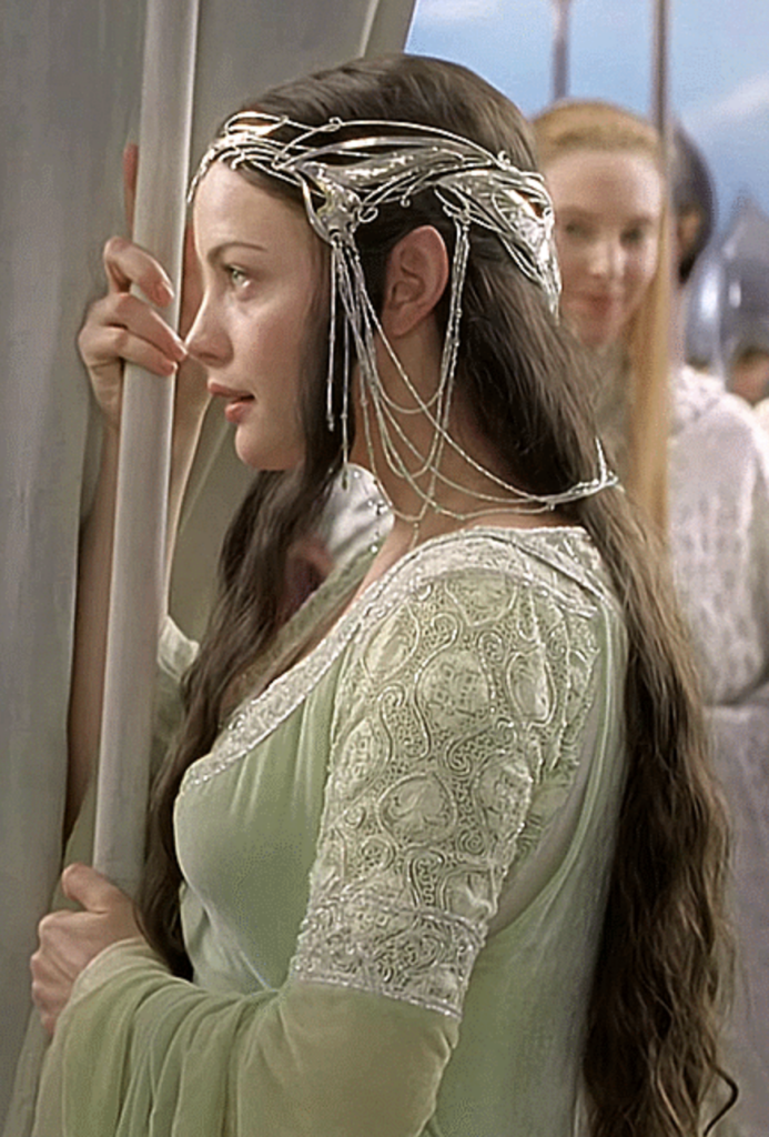 Liv Tyler as Arwen from The Lord of the Rings: Return of the King (2003) Best Green Costume, Gowns, & Dresses from Fantasy & Sci-fi Movies