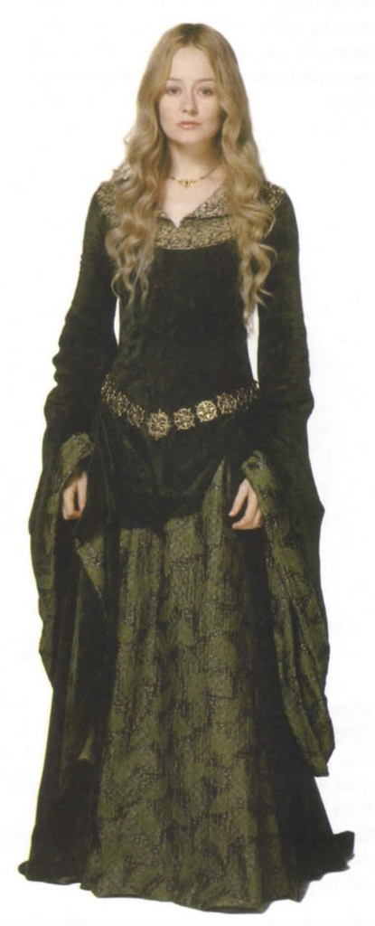 Miranda Otto as Eowyn in "The Lord of the Rings: The Two Towers" (2002) Best Green Costume, Gowns, & Dresses from Fantasy & Sci-fi Movies