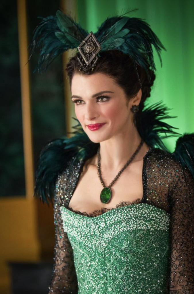 Rachel Weisz as Evanora in "Oz the Great and Powerful" (2013) Best Green Costume, Gowns, & Dresses from Fantasy & Sci-fi Movies