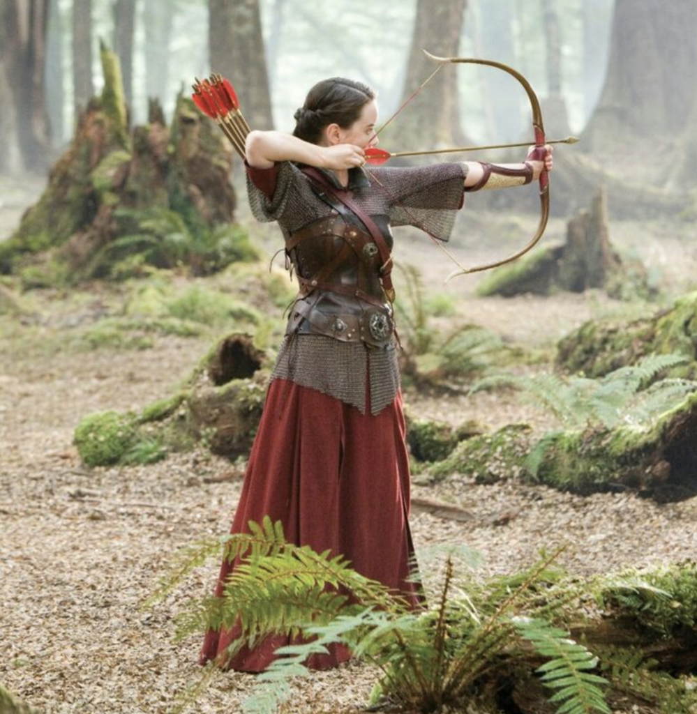 Anna Popplewell as Susan Pevensie from "The Chronicles of Narnia: Prince Caspian" (2008) Best Burgundy & Dark Red Costumes, Gowns, & Dresses from Fantasy & Sci-fi Movies