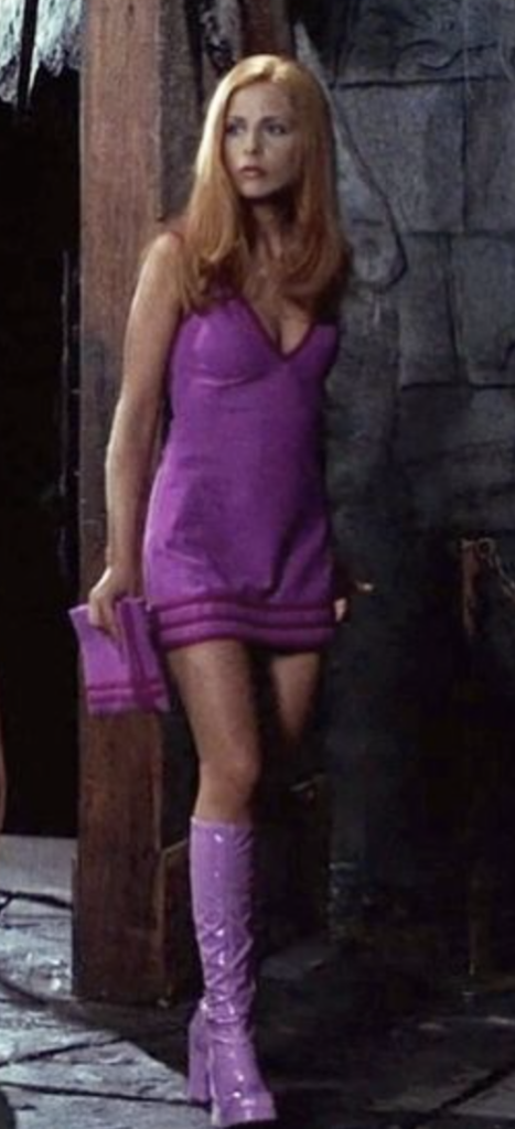 Sarah Michelle Gellar as Daphne, "Scooby-Doo" (2002) Best Purple Costume, Gowns, & Dresses from Modern Set Movies