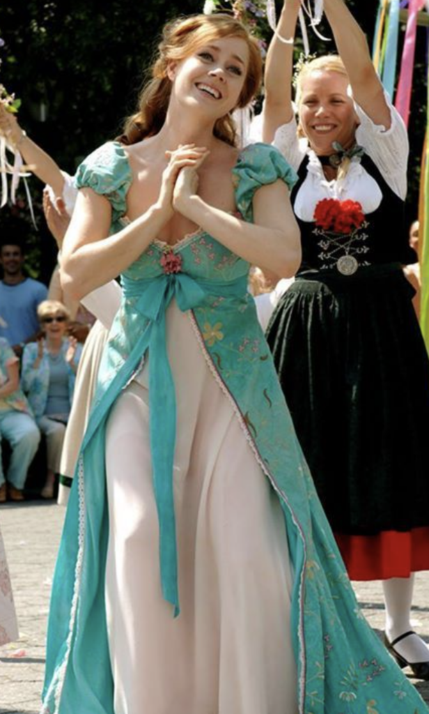 Amy Adams as Giselle, Enchanted (2007) Best Blue-Green (Teal, Turquoise, Aqua, Cyan) Costume, Gowns, & Dresses from Fantasy & Sci-fi Movies