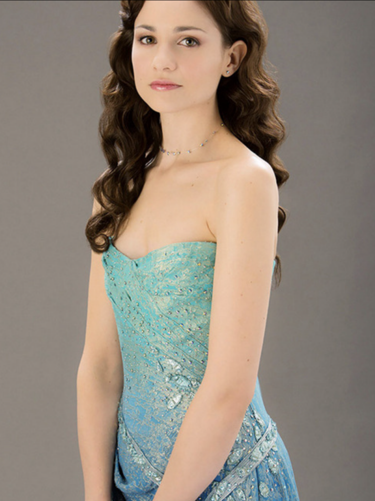 Tuppence Middleton as Kalique, Jupiter Ascending (2015) Best Blue-Green (Teal, Turquoise, Aqua, Cyan) Costume, Gowns, & Dresses from Fantasy & Sci-fi Movies