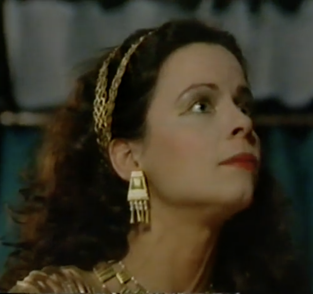 Michelle Newell as Cleopatra
