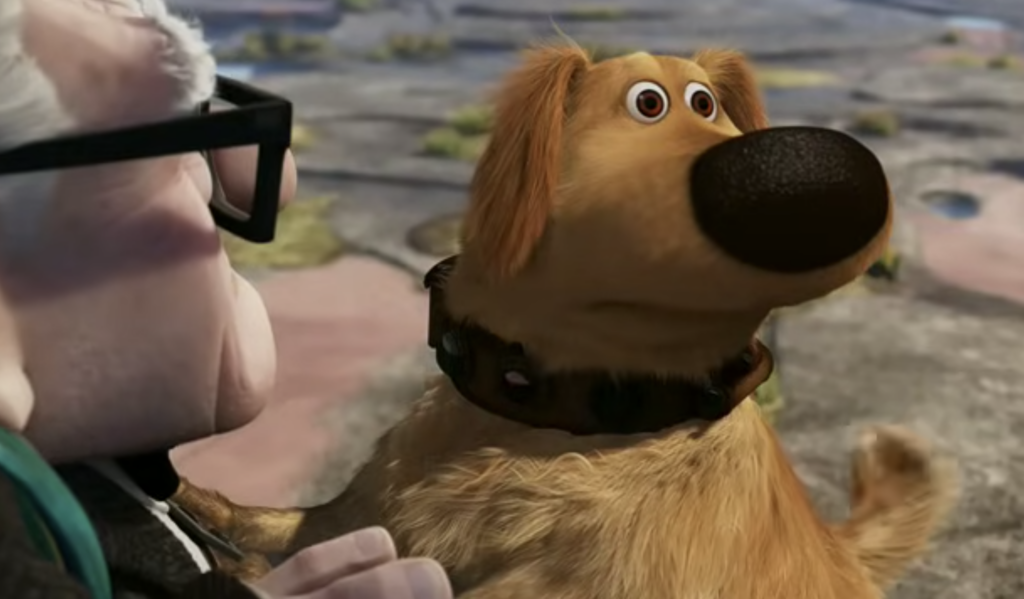 Dug and Carl "Up" Pixar Movie Review